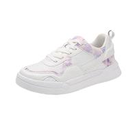 zapatos ortopédicos mujer enamorados otoño malla transpirable en la oscuridad ligera suela suave antideslizante pequeños zapatos blancos zapatillas cómodas para caminar todo el día, rosa, 38.5 EU