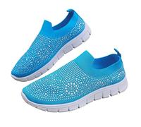 Zapatos ortopedicos Mujer,Zapatillas Mujer Casual,Casuales para, Transpirables, Retro, cómodos, Ligeros, de diseño Casual. Bailarinas Boda Invitados Pack (Blue, 43)