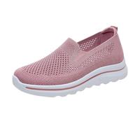 Zapatos ortopédicos Mujer Zapatillas Verano Mujer Ligeras Deportivas Ortopedicas Zapatos sin Cordones Antideslizantes Zapato Calzado Fascitis Plantar Caminar Transpirables Sapatos Comodos Rosa