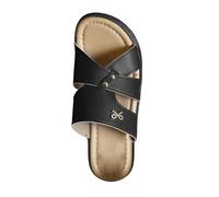 Zapatos ortopédicos para mujer cómodos, sandalias con punta abierta sandalia con cuña zapatillas empeine de piel Casual Shoes Caminata Outdoor Platform Slippers Soporte Arco Cómodos Mar Casa Piscina