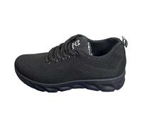 Zapatos ortopédicos para mujer, transpirables, cómodos, para correr, para el día a día, ligeros, elásticos, perfectos para pantalones cortos, vaqueros y pantalones, para toda la temporada, Negro , 36