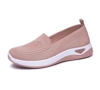 Zapatos ortopédicos para mujer, zapatillas informales, para verano, transpirables, ortopédicas, ultracómodas, cómodas, de malla, para caminar sin dolor, café, 39 EU
