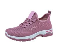 Zapatos ortopédicos para mujer, zapatos anchos en H para caminar, antideslizantes, transpirables, de malla, zapatos de verano, cómodos, suela suave, zapatos informales, para correr, entrenamiento