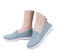 Zapatos ortopédicos para mujer, zapatos de senderismo para mujer, ligeros, anchos, zapatos de caminar con malla, transpirables, informales, cómodos, zapatos de verano para exteriores, zapatillas de