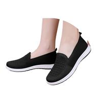 Zapatos ortopédicos para mujer, zapatos de senderismo para mujer, ligeros, anchos, zapatos de caminar con malla, transpirables, informales, cómodos, zapatos de verano para exteriores, zapatillas de