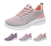 Zapatos ortopédicos para mujer, zapatos ortopédicos de temporada, ligeros, transpirables, fáciles de llevar, cómodos tenis casuales para correr, suela flexible, zapatos para caminar con soporte de