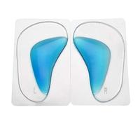 Zapatos Ortopédicos para Niños, Soporte Ortopédico Ortopédico para el Juego de 2 Pares de Pies Ortopédicos de Silicona, Soporte para el del Pie, Cojín, Plantillas para (Azul)