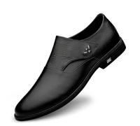 Zapatos Oxford de charol for hombre, con cordones, punta fina y acabado pulido, ideales for negocios, bodas, eventos formales de oficina.(Schwarz,37 EU)
