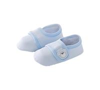 Zapatos para aprender a andar para bebé, de un solo color, suaves, cómodos, transpirables, ultraligeros, minimalistas, modernos, ligeros, para niños más jóvenes, azul, 24 meses