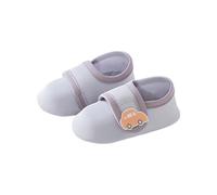 Zapatos para aprender a andar para bebé, de un solo color, suaves, cómodos, transpirables, ultraligeros, minimalistas, modernos, ligeros, para niños más jóvenes, gris, 2 años
