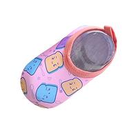 Zapatos para bebé niño de 3 meses, zapatos descalzos de dibujos animados, antideslizantes, para natación, niños, niñas, zapatos de bebé con purpurina, Pink, Talla única