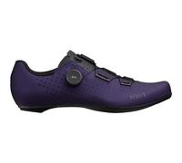 Zapatos Para Bicicleta De Carrera FIZIK TEMPO DECOS Carbono Aubergine