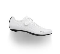 Zapatos Para Bicicleta De Carrera FIZIK TEMPO DECOS Carbono BLANCO
