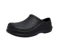 Zapatos para caminar para hombre, de ajuste ancho, impermeables, antideslizantes, para trabajo, suela gruesa, informales, ligeros, cómodos, para cocina, chef, resistentes al aceite, zapatillas de