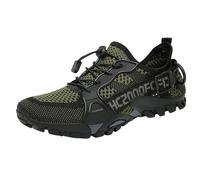 Zapatos para caminar para hombre, impermeables, de talle bajo, antideslizantes, ligeros, para senderismo, al aire libre, camping, escalada, zapatos cómodos y duraderos para correr para senderismo 1