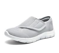 Zapatos para diabéticos para Mujer,Zapatillas Ajustables,Transpirables,Ajustables,Zapatos para Caminar,Zapatos Informales,cómodos,Antideslizantes,para Personas Mayores,hinchazón del pie