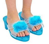 Zapatos para Disfraces - Cómodos Tacones de con diseño Antideslizante | para Fiesta de Princesas de Juego de rol | Colección Disfraces Cosplay Cumpleaños Hogar Vacaciones Año Nuevo Boda Nochev