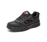 Zapatos para hombre hombre al aire libre montañismo antideslizante hombres zapatos casuales y zapatillas deportivas, Negro , 39 EU Ancho