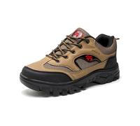 Zapatos para hombre hombre al aire libre montañismo antideslizante hombres zapatos casuales y zapatillas deportivas, caqui, 43 EU Ancho