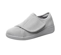 Zapatos para hombre para diabéticos para mujer, zapatos deportivos, extra anchos, transpirables, ajustables, para personas mayores, hinchazón del pie, zapatos de salud anchos, cómodos, antideslizantes