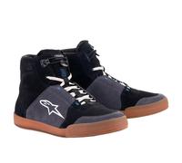 Zapatos Para Montar Alpinestars 2512322-1172-9 Cromo 9 Negro/Aspalto/Goma Azul