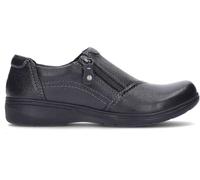 Clarks Carleigh Ray Oxford - Zapatos Deportivos para Mujer, Cuero Negro, Talla 7, Piel Negra, 41 EU