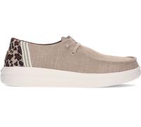 Zapatos para mujer HEY DUDE 43780 Wendy Rise Animal TAN 38