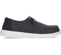 Zapatos para mujer HEYDUDE Wendy Stretch Sox HD41878 BLACK_WHITE 39