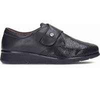 PITILLOS - Blucher,mocasín,Zapato con Tira adesiva,Casual,de Piel y Tela,Plantilla Extraible,Deportivo para: Mujer Color: Negro Talla:41