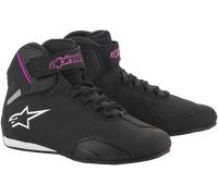 Alpinestars 2515719-1039-115 calzado para motocicleta Femenino Adulto Negro, Fucsia