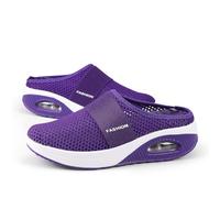 Zapatos para Mujer,Zapatos Ortopédicos para Diabéticos,Zapatos Antideslizantes con Amortiguación De Aire para Mujer,Zapatillas Cómodas para Interior Y Exterior