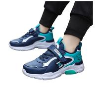 Zapatos para Ni?os Ni?as Tenis Atléticos Correr Caminar Zapatillas Ligeras Peque?os/Grandes Ni?o Vestir Azul