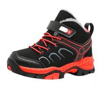 Zapatos para niños Otoño Invierno Construction Toe Work Shoes Anti Puncture Comfortable Breathable Labor Shoes Welder Protective Shoes Wanderschuhe 36, rojo, 29 EU