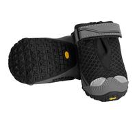 Ruffwear Botas para perro Grip Trex todo terreno, Pack de 2, Talla 64 mm (2,5 in) Obsidiana