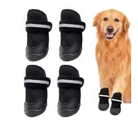 Zapatos para perros para acera caliente,Botines elásticos con protección antideslizante - Zapatos para perros pequeños - Para cachorros para caminar al aire libre Camping Senderismo Sobre Superficies