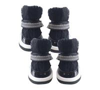 Zapatos para perros para asfalto caliente - Botas ligeras para cachorros, 4 unidades, transpirables, para pasear, al aire libre, camping, senderismo y