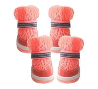 Zapatos para Perros para Pavimento Caliente - Protector de Almohadillas y Botines para Cachorros | 4 Piezas Zapatos De Perro para Camping, Verano, Playa, Senderismo