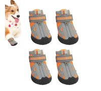 Zapatos para pies de perro: calcetines antideslizantes, botines con protección térmica, construcción inferior reforzada con ventilación flexible | Accesorio de asistencia de estabilidad y comodidad an