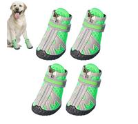 Zapatos para pies de perro: calcetines antideslizantes, botines con protección térmica, construcción inferior reforzada con ventilación flexible | Accesorio de asistencia de estabilidad y comodidad an