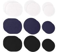 Zapatos Parche De Roto 18 Piezas Reparación De Daño En El Calzado Parche Autoadhesivo Redondo Anti Wear autoadhesivo para Chaqueta Plumón Reparación De Agujero