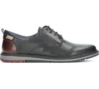 Pikolinos Zapatos Cordones en Cuero Berna para Caballero Color Black