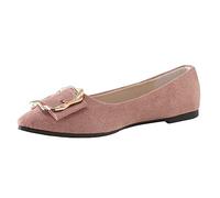 Zapatos planos de ballet de malla para mujer, zapatos planos a la moda, informales, cómodos, suela suave, un pie, una palabra, zapatos de bailarina plegables, zapatos de tacón para vacaciones y verano