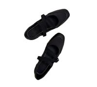 Zapatos Planos JJDFW de Primavera/otoño, Estilo Mary Flats, inspirados en el Ballet, con Punta Redonda y Correa elástica, Estilo Vintage para el Trabajo.