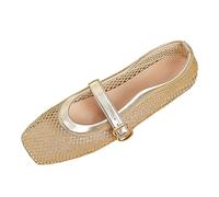 Zapatos Planos Mujer Verano, Zapatos Planos Mujer Vestir Trabajo, Bailarina Alpargatas Casuales CóModos Sin Cordones Estilo Mary Jane Con Punta Cuadrada Merceditas Manoletinas Alpargatas Bailarina