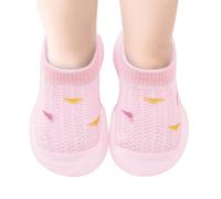 Zapatos Primeros Pasos Bebe-Calcetines para NiñOs Y NiñAs, Zapatos De Malla Transpirable para NiñOs PequeñOs, Calcetines Antideslizantes para El Suelo, Zapatos para NiñOs PequeñOs