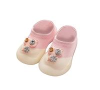 Zapatos Primeros Pasos Bebé Niño Niña 0-4 Años Zapatillas Transpirables para Bebé Súper Cómodo Calzado Respetuoso Zapatos para Andar por Casa Zapatillas Zapatos Animales a Rayas