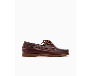 Zapatos Sebago Portland Waxed Docksides para hombre Marrón 40