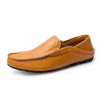 Zapatos sin Cordones, cómodos, de Suela Plana, para Conducir, para Negocios y Ocio, Transpirables y Elegantes para Hombre, Ideales para un Look Casual y Profesional Diario