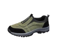Zapatos sin cordones para hombre, zapatos de escalada por carretera, impermeables, cómodos, para caminar, ligeros, transpirables, para senderismo, montañismo, para hombre, primavera y verano, zapatos