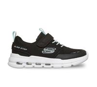 Skechers Zapatillas Glide-Step Flow para niña, Texto/Ribete Negro, Talla 12.5 UK Niño